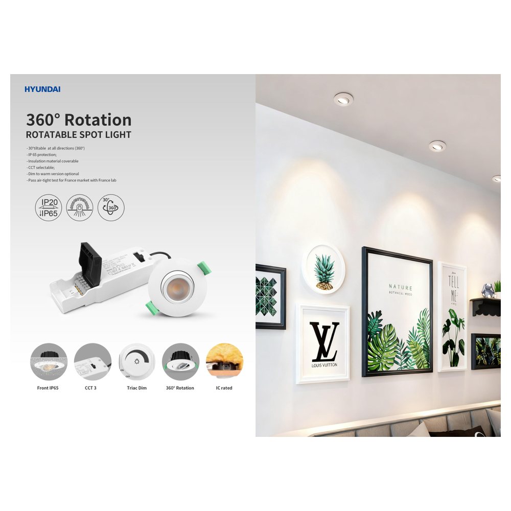 Hyundai 360 Rotation Spotlight Kuwait