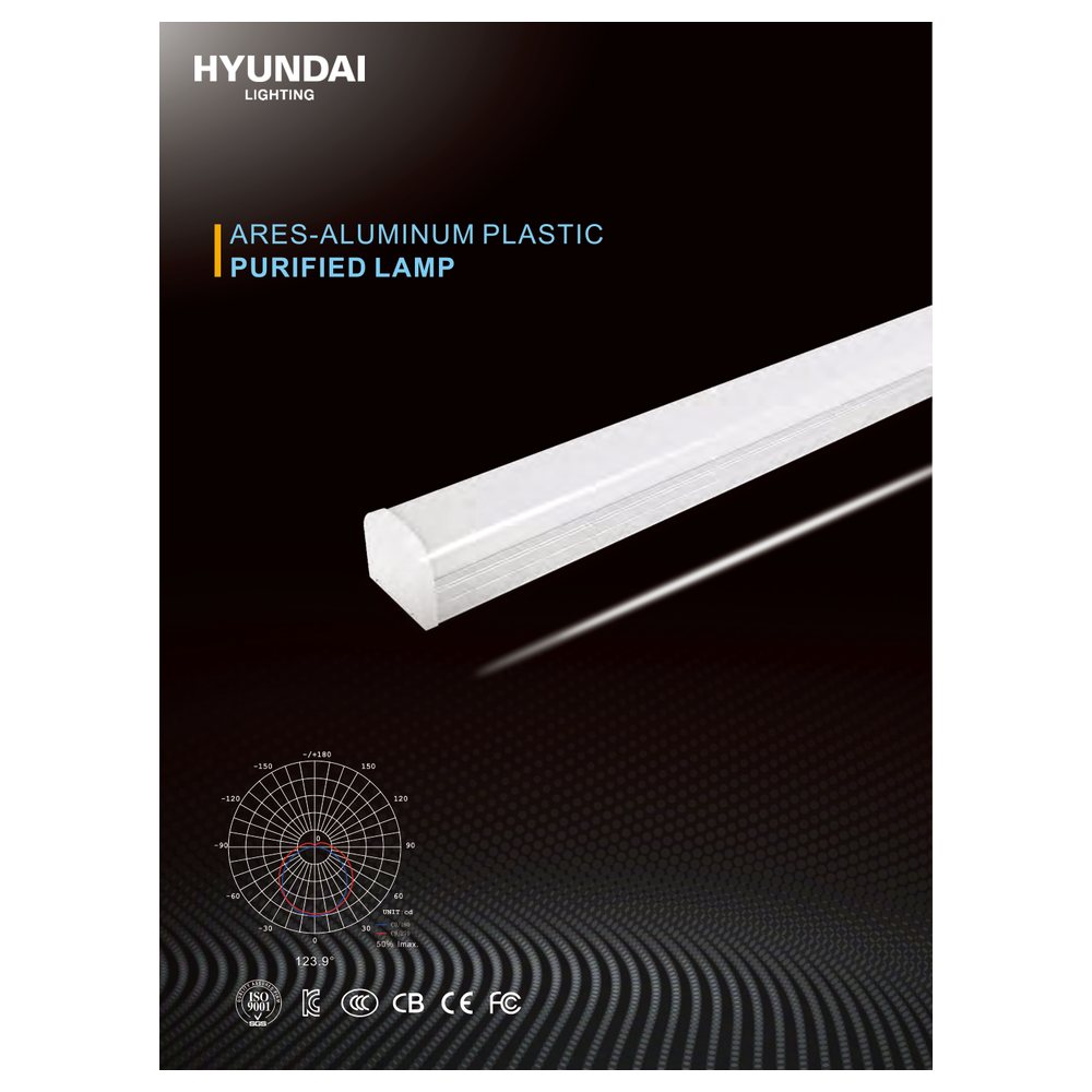 Hyundai Ares Aluminum Plastic Purified Lamp Kuwait
