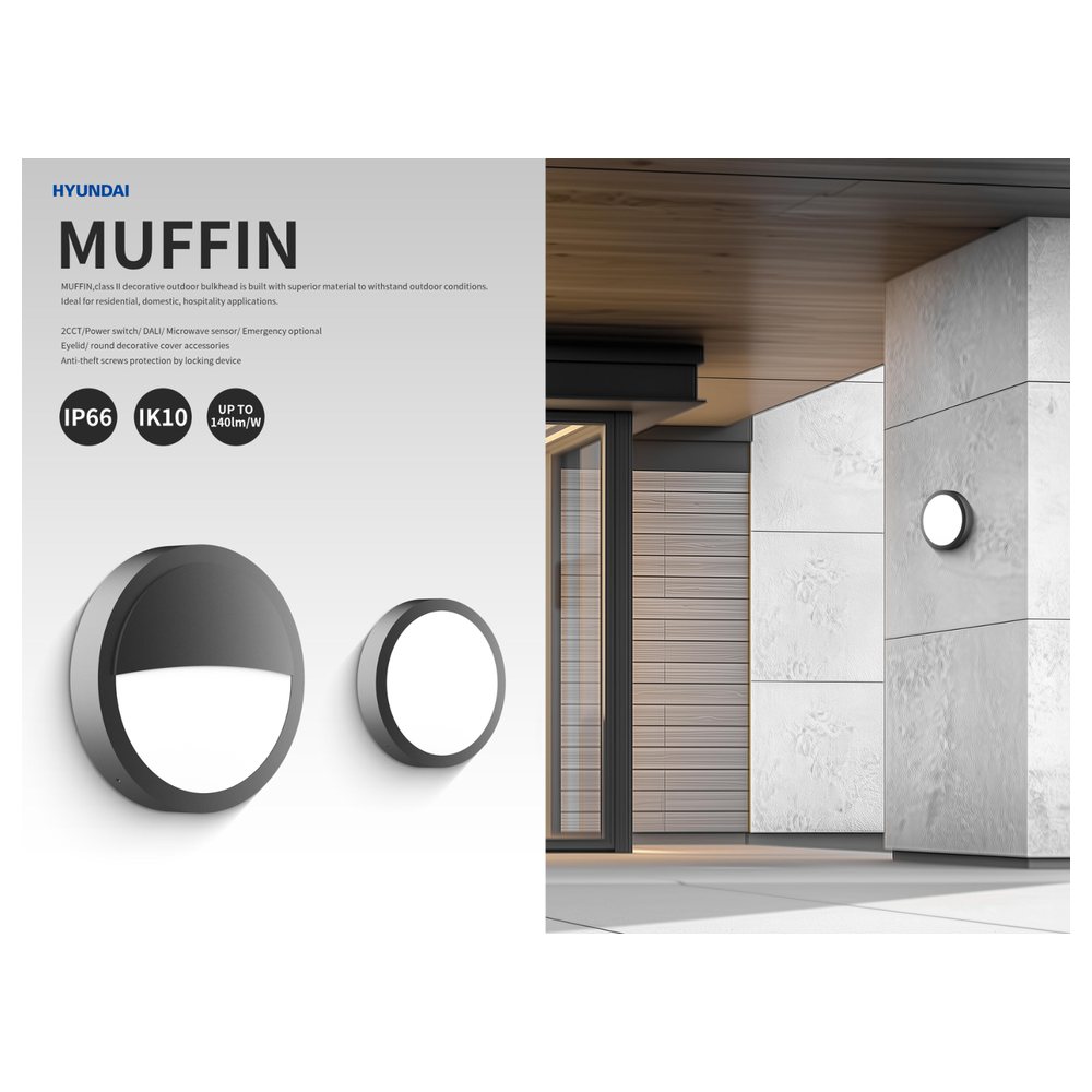 Hyundai MUFFIN Wall Light Kuwait