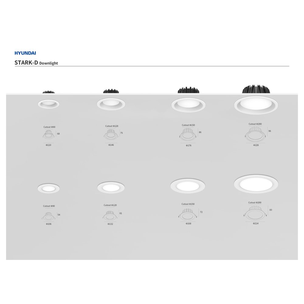 Hyundai STARK-D Downlight Kuwait